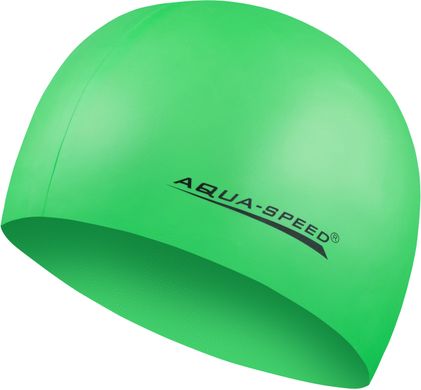Шапка для плавания Aqua Speed MEGA 100-11 светло-зеленый Уни OSFM 00000015655
