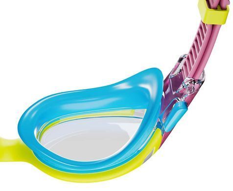 Очки для плавания Speedo BIOFUSE 2.0 JU желтый, розовый OSFM 8-00336317601