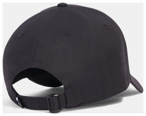 Кепка Under Armour M Sportstyle Metal ADJ чорний Чол One Size 1389695-001