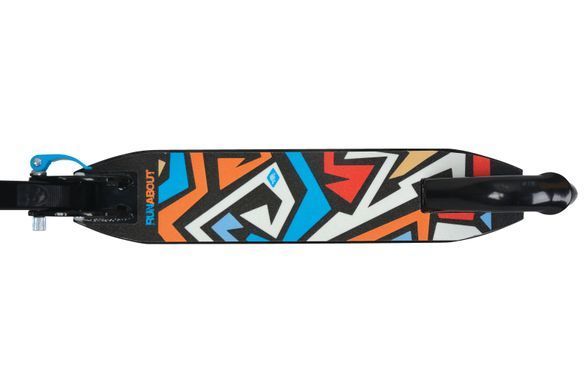 Міський самокат Schildkr&ouml;t City Scooter RunAbout 145mm Black/Blue чорно-блакитний Уні Max:60 кг 510303