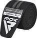 Бандаж для коліна RDX GYM KNEE WRAP R11 чорний, сірий One Size WAH-KR11BG фото 4
