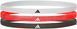 Повязки на голову Adidas Hairbands 3pk черный, белый, красный One Size ADAC-16200-NL фото 1