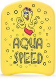 Дошка для плавання Aqua Speed KIDDIE Kickboard Octopus 6897 жовтий Діт 31x23x2,4cм 186-octopus