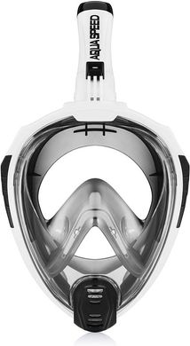Повнолицьова маска Aqua Speed DRIFT 7087 чорний, білий Уні S/M 00000028472