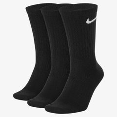 Шкарпетки Nike U NK EVERYDAY LTWT CREW 3PR чорний Уні 46-50 00000006564