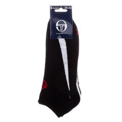 Шкарпетки Sergio Tacchini 3-pack чорний, білий, сірий Уні 39-42 арт93242641-1 00000008311