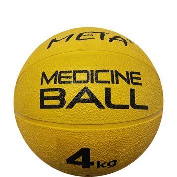 Медбол Meta Colour Medicine Ball 4 kg желтый Уни 23 см 3000400100