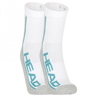 Шкарпетки Head PERFORMANCE SHORT CREW 3P UNISEX білий, сірий, мультиколор Уні 35-38 00000019574