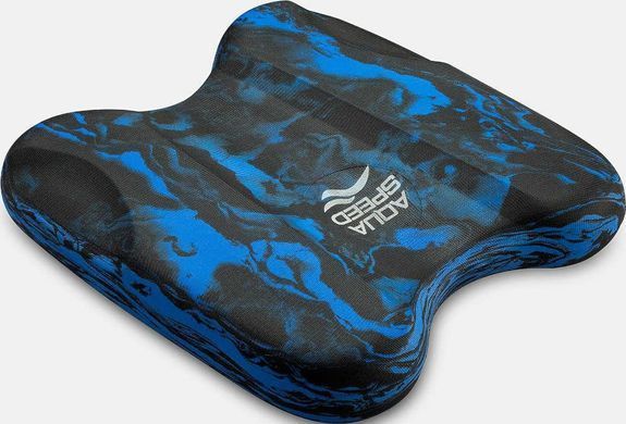 Доска для плавания Aqua Speed ​​PULLKICK SWIRL 62744 черный, синий One Size 182-10