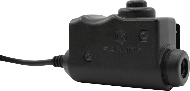 Тактична гарнітура PTT EARMOR M51 чорний M51