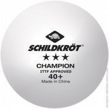 Мячи Donic Champion 40+ 3* white поштучно 608542