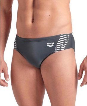 Плавки-сліпи для чоловіків Arena OPENINGS SWIM BRIEFS сірий, білий Чол 85 008065-501