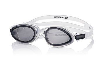 Окуляри для плавання Aqua Speed SONIC 6509 чорний, прозорий Уні OSFM 073-01