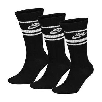 Шкарпетки Nike U NK NSW EVERYDAY ESSENTIAL CR 3PR чорний Уні 46-50 DX5089-010