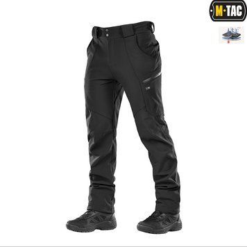 Брюки тактические M-Tac Soft Shell Winter размер M (20306002-M) 20306002-M