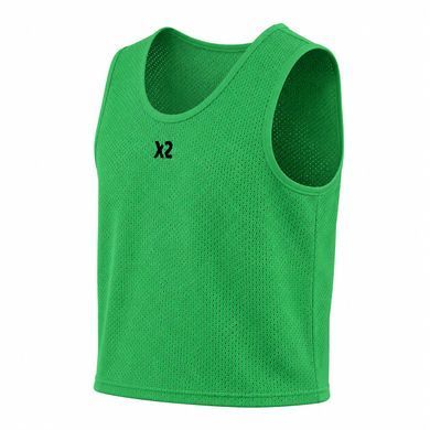 Манішка спортивна X2, зеленого кольору (розмір senior) X2000GR-S