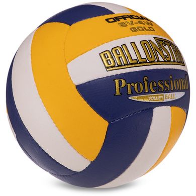 М'яч волейбольний BALLONSTAR LG0165 (PU, №5, 5 сл., зшитий вручну) LG0165