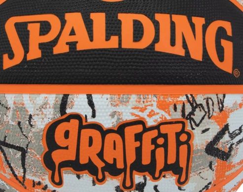 Мяч баскетбольный резиновый Spalding Graffiti Ball 84376Z №7 84376Z