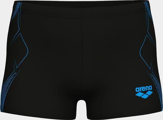 Плавки-шорты для мальчиков Arena GRAPHIC SWIM SHORT черный, бирюзовый 164 см 011189-508
