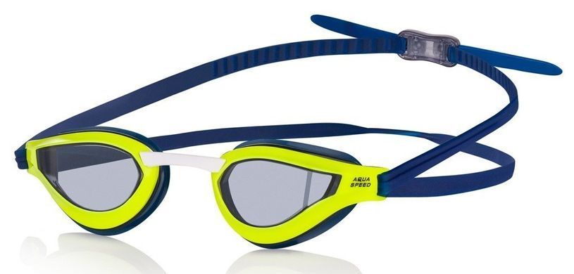 Окуляри для плавання Aqua Speed RAPID 6994 темно-синій, жовтий OSFM 194-30