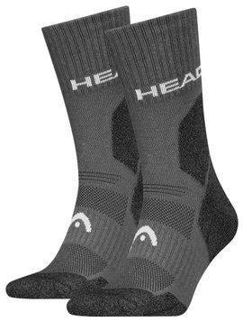 Шкарпетки Head HIKING ALL CLIMATES CREW 2P сірий Чол 701229024-002