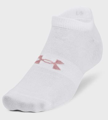 Шкарпетки Under Armour Essential No Show 3pk білий Уні MD 1361459-100