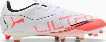 Бутси Puma ULTRA 5 PLAY FG/AG білий, помаранчевий Уні  108169-01