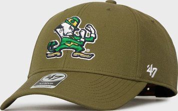 Кепка MVP 47 Brand NOTRE DAME FIGHTING IRISH зеленый One Size (MVPSP1100WBP-SW) MVPSP1100WBP-SW