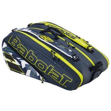 Чохол Babolat RH X 12 Pure Aero GREY/YELLOW/WHITE 751221/370