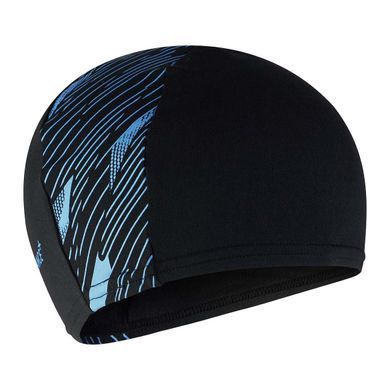 Шапка для плавання Speedo BOOM ULTRA PACE CAP чорний, синій Уні OSFM 8-1281616679