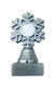 Статуетка Сніг, жетон d 25мм срібло h 11см арт ССн-02 00000016791 фото 1