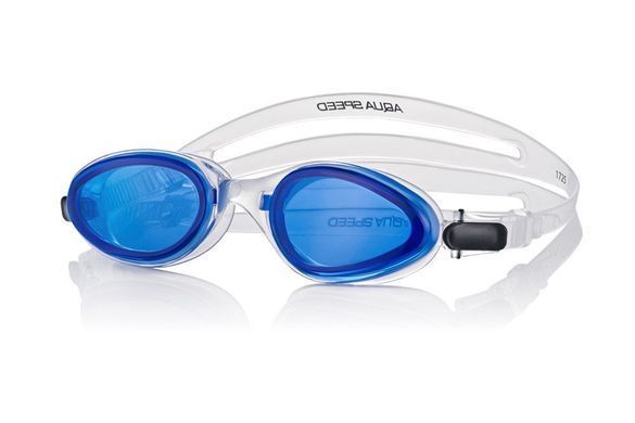 Окуляри для плавання Aqua Speed SONIC JR 074-61 прозорий, синій дитячі OSFM 074-61