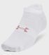 Носки Under Armour Essential No Show 3pk белый Уни MD 1361459-100 фото 10