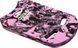 Доска для плавания Aqua Speed ​​UNI SWIRL KICKBOARD 63411 розовый, черный 43x28x3,6cm 162-03 фото 3