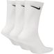 Шкарпетки Nike U NK EVERYDAY LTWT CREW 3PR білий Уні 38-42 00000006565 фото 2