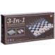Набір настільних ігор 3 в 1 дорожні на магнітах SP-Sport IG-38810 шахи, шашки, нарди IG-38810 фото 11
