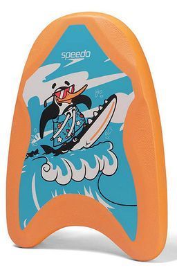Доска для плавания Speedo PRINTED FLOAT IU оранжевый, голубой OSFM 8-1224714668