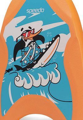 Доска для плавания Speedo PRINTED FLOAT IU оранжевый, голубой OSFM 8-1224714668
