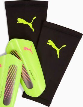 Щитки Puma ULTRA Light Sleeve жовтий дитячий XS (зріст 95-115 см) 00000038765