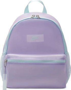 Рюкзак Nike Y NK BRSLA JDI MINI BKPK-JELLY 11L блакитний, рожевий 25 x 33 x 13 см HF8167-515