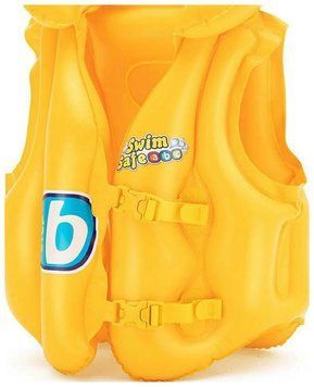 Жилет для плавання Aqua Speed BESTWAY SWIM SAFE жовтий Діт 18-30кг 3987