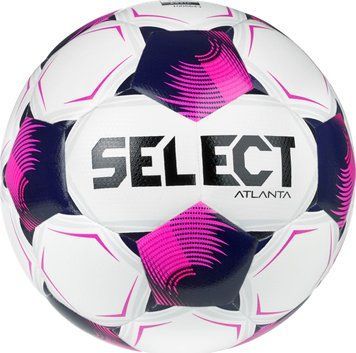 Футбольный мяч Select FB Atlanta Fifa v26 белый, розовый 5 057598-011