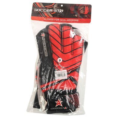 Вратарские перчатки SOCCER STAR VL-4729 размер 7-10 цветов в ассортименте VL-4729