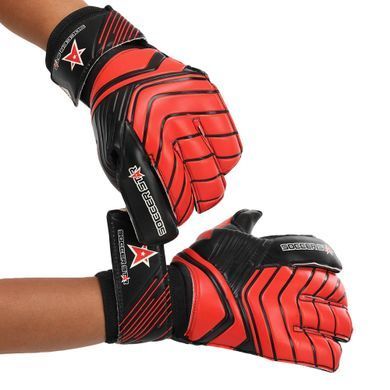Вратарские перчатки SOCCER STAR VL-4729 размер 7-10 цветов в ассортименте VL-4729