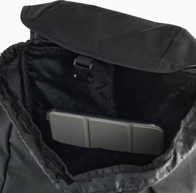 Рюкзак Puma Phase Hooded Backpack 20L черный 46,5 x 27 x 19,5 см 091736-01