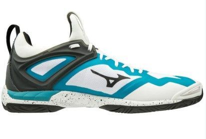 Кросівки чол. Mizuno WAVE MIRAGE 3 - Wht/Blk/EnamelBlu (44.5) UK10 X1GA1950-85