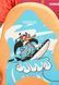Доска для плавания Speedo PRINTED FLOAT IU оранжевый, голубой OSFM 8-1224714668 фото 5