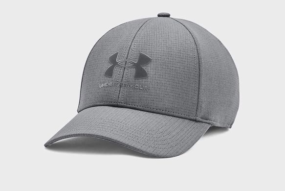 Кепка Under Armour Isochill Armourvent STR сірий Чол M/L 1361529-012