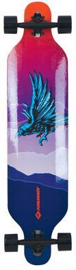 Лонгборд Schildkr&ouml;t Longboard Freeride 41" - God Feather 20 черный, мультиколор Уни Max:100 кг 510691