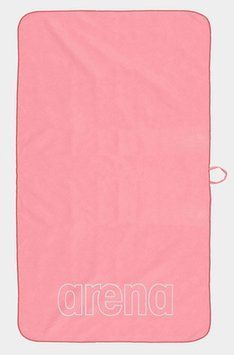 Рушник Arena SMART PLUS POOL TOWEL рожевий, білий Уні 90x150 см 00000029648
